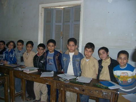 Enfants en classe